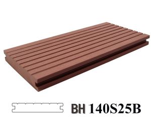 Solide hoogwaardige WPC Decking woord voor wandelen straat 140X25B